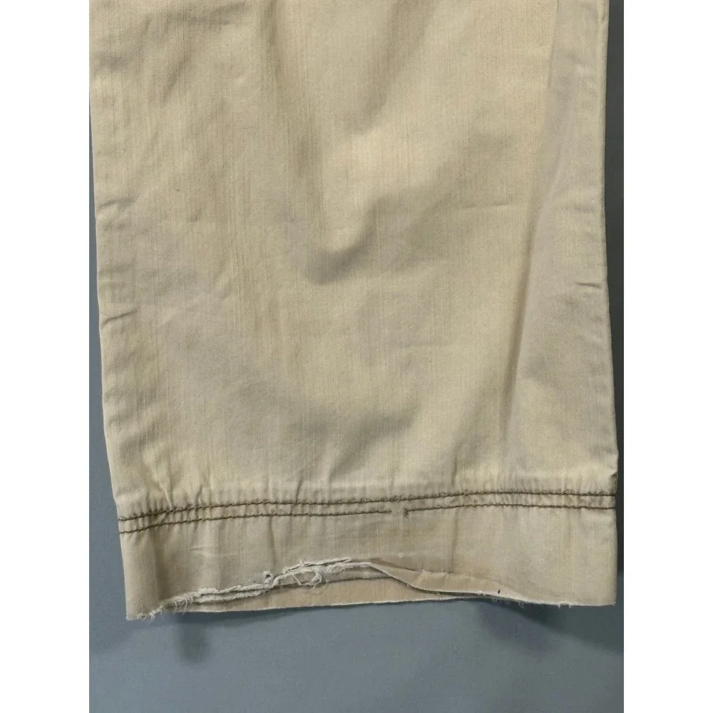 American Eagle Outfitters Cargo Pants Khaki Womens Size 10 Button Fly‎